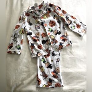 Halloween Charlie Brown Pajama Set